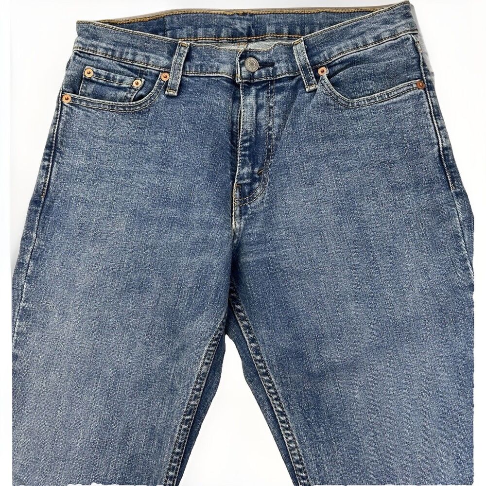 LEVIS Premium 511 Denim Blue Jeans 30x30 Pre-Owned - Picture 4 of 14